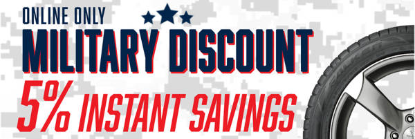 Who Gives Military Discount On Tires Near Me