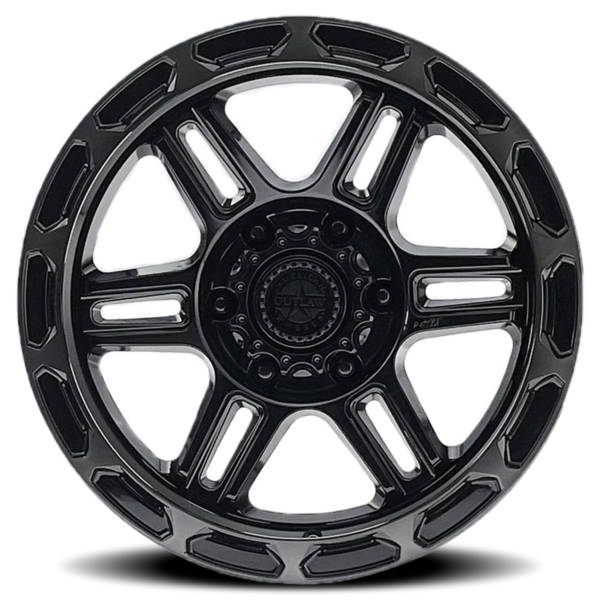 American Outlaw Piston Piston product medium 17  X8.5   6-139.70 0   BKGLTD