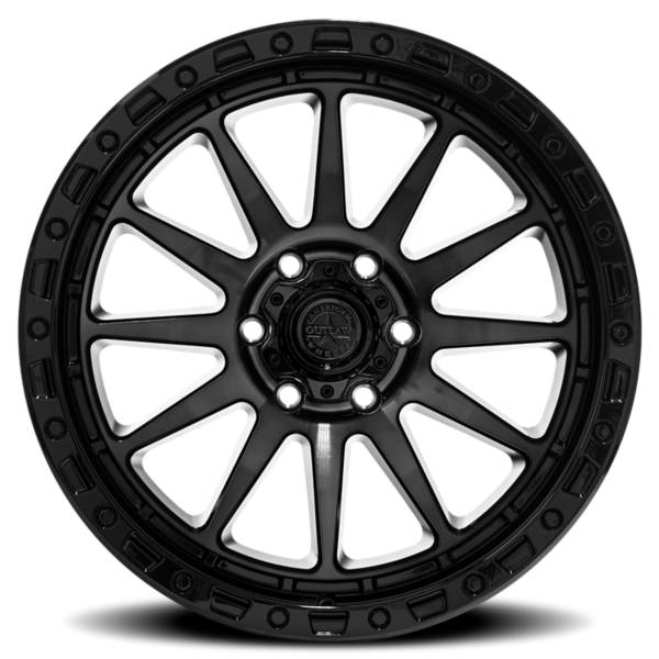 American Outlaw Spike Spike product medium 17  X8.5   6-139.70 25  BKMCTD