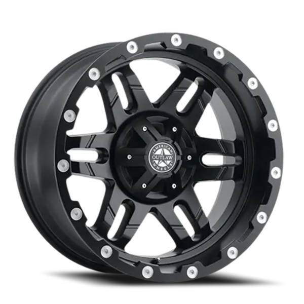American Outlaw Revolver Revolver product medium 17  X8.5   6-135.00 -10 BKMTMA