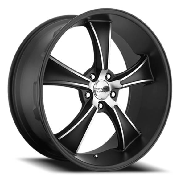 American Racing VN805 Blvd 22 X9 5-114.30 32 BKMTMS | Discount Tire