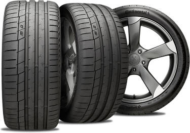 Continental Extreme Contact Sport with three view angles