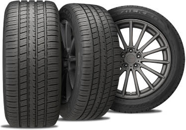 Falken Pro G5 CSV tire with three view angles