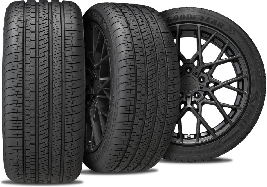 Goodyear Eagle Exhilarate - three angles