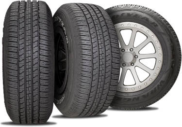 Goodyear Wrangler Fortitude HT with 3 view angles