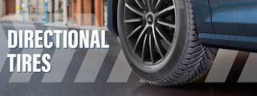 a picture of a directional tire with the words 'directional tires' written across the bottom in bold white letters.