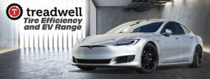 silver Tesla Model S in a warehouse