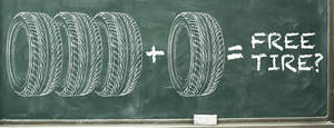 Buy 3 Tires Get 1 Free - Is it worth it?