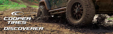 Muddy Cooper Discoverer tires in Mud