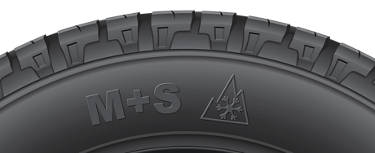 Tires in the snow: M+S vs. three-peak mountain snowflake