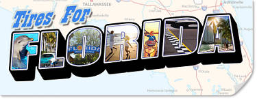 best tires for Florida, map of Florida