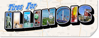 best tires for illinois, map of illinois