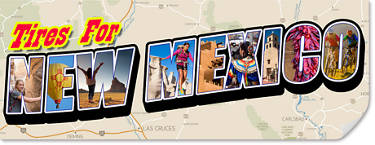 America's Tire Blog - What are the best tires for New Mexico - map of New Mexico