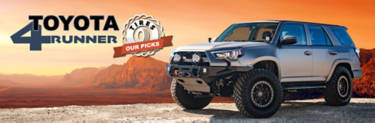 Black Toyota 4Runner best tires