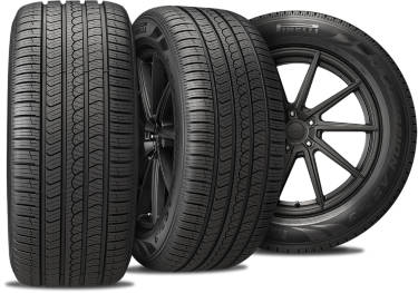 Pirelli Scorpion AS Plus 3 tire with three view angles