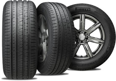 Pirelli Scorpion Strada All Season with three view angles for Subaru Forester
