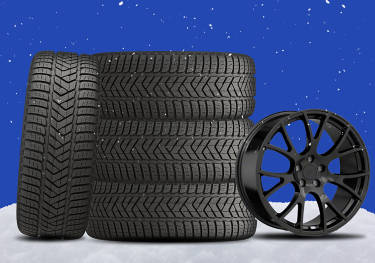 Pirelli Winter Sottozero 3 and Vöxx Wheel Replica Hellcat wheel and tire package