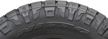Nitto Ridge Grappler tire sidewall design