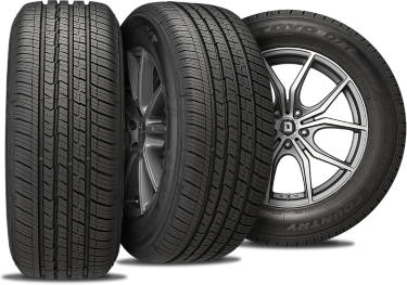 Toyo Open Country Q/T tire with three view angles