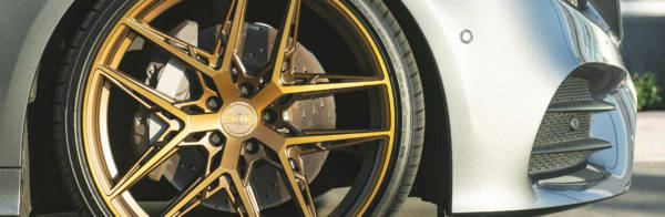 Luxury bronze wheels