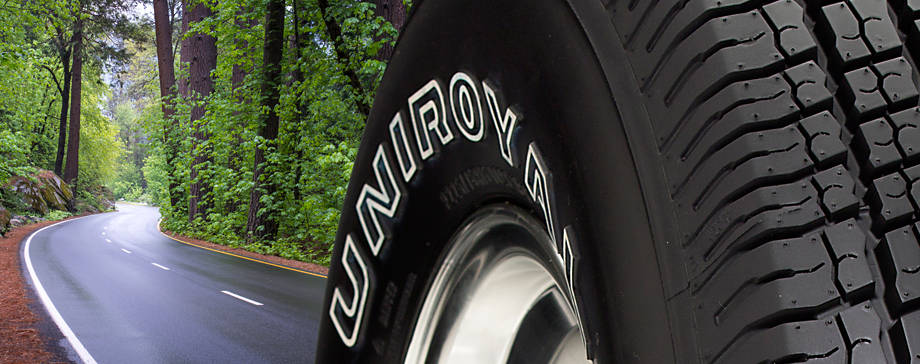Uniroyal tigerpaw outlined white lettering