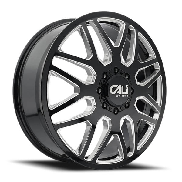 Cali Off Road Invader Dually Invader Dually product medium 24  X8.25  8-165.10 115 BKGLBM