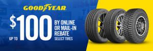 Discount deals tire rebate