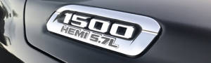 Ram 1500 Hemi 5.7L badge
