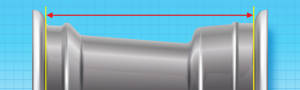 line showing the proper measurement of a wheel's rim width