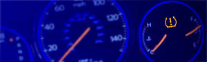 TPMS indicator light on dashboard