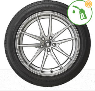 fuel-efficient tire icon pump.