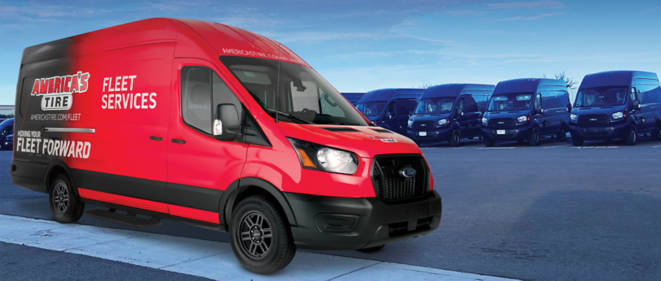 America's Tire Fleet mobile install van