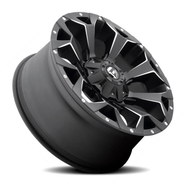 Fuel Wheels Assault D546 Assault D546 product medium 22  X10    6-135.00/139.70 -22 BKMTBM
