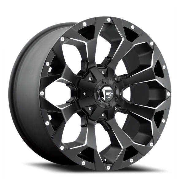 Fuel Wheels Assault D546 Assault D546 product medium 22  X10    6-135.00/139.70 -22 BKMTBM