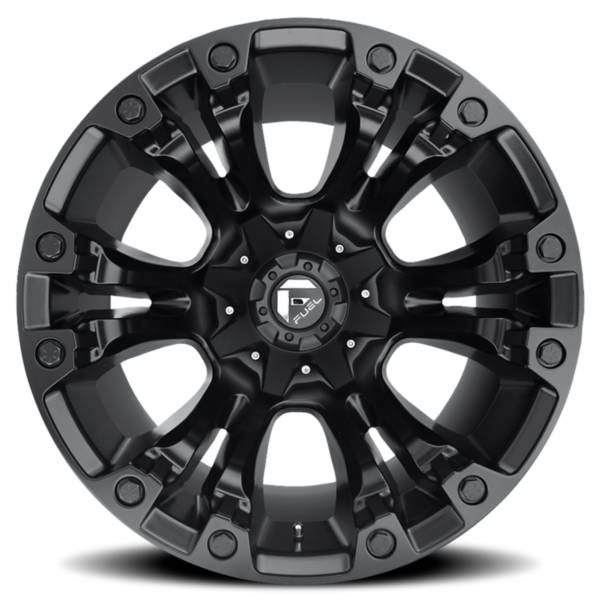 Fuel Wheels Vapor D560 Vapor D560 product medium 15  X8     5-114.30/120.65 -16 BKMTXX