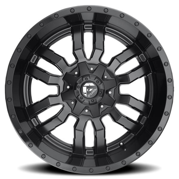 Fuel Wheels Sledge D596 Sledge D596 product medium 22  X10    6-135.00/139.70 10  BKMTBL