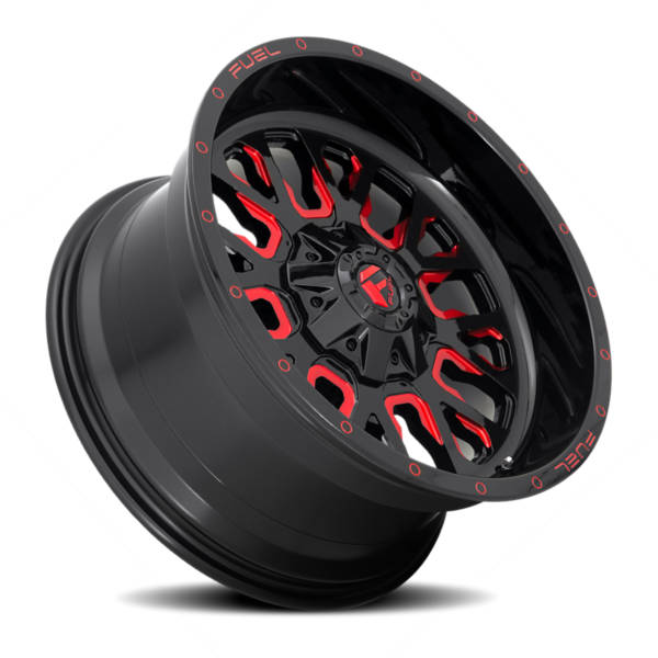 Fuel Wheels Stroke D612 Stroke D612 product medium 18  X9     6-135.00/139.70 -12 BKGLTR