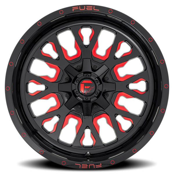 Fuel Wheels Stroke D612 Stroke D612 product medium 20  X10    5-114.30/127.00 -18 BKGLTR