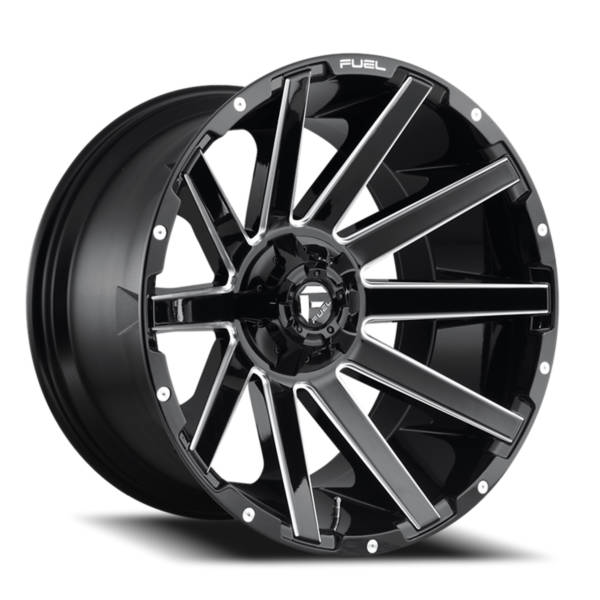 Fuel Wheels Contra D615 Contra D615 product medium 18  X9     6-135.00/139.70 -12 BKGLXX