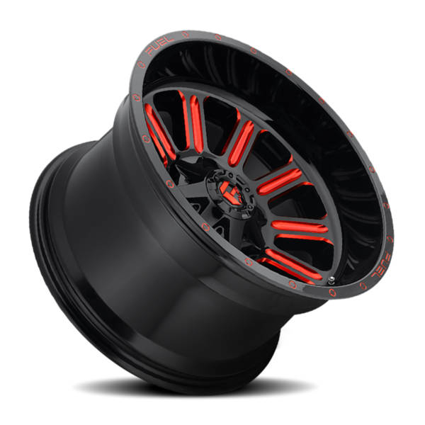 Fuel Wheels Hardline D621 Hardline D621 product medium 20  X10    5-114.30/127.00 -18 BKGLTR