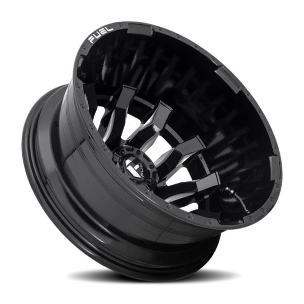 Fuel Wheels Blitz D673 20 X8.25 8-200.00 -202BKGLBM | Discount Tire