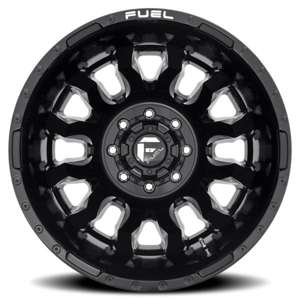 Fuel Wheels Blitz D673 Blitz D673 product medium 20  X8.25  8-200.00 -202BKGLBM
