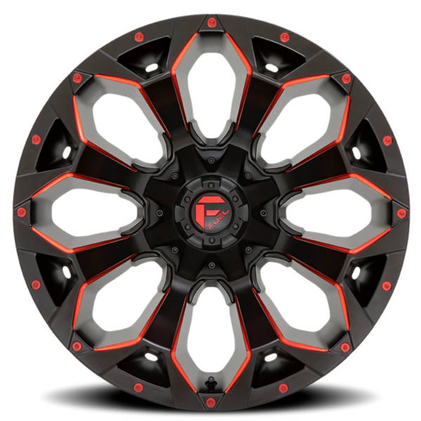 Fuel Wheels Assault D787 Assault D787 product medium 22  X9.5   6-135.00/139.70 20  BKMTTR