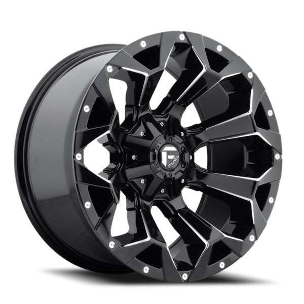 Fuel Wheels Assault D576 Assault D576 product medium 18  X9     5-114.30/127.00 -12 BKGLXX