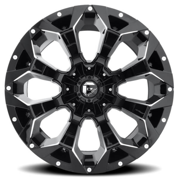 Fuel Wheels Assault D576 Assault D576 product medium 18  X9     5-114.30/127.00 -12 BKGLXX