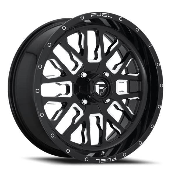 Fuel Wheels Stroke D611 Stroke D611 product medium 20  X7     4-156.00 4.51+3.49BKGLXX