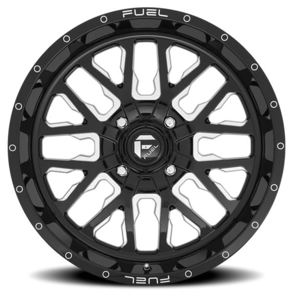 Fuel Wheels Stroke D611 Stroke D611 product medium 20  X7     4-156.00 4.51+3.49BKGLXX