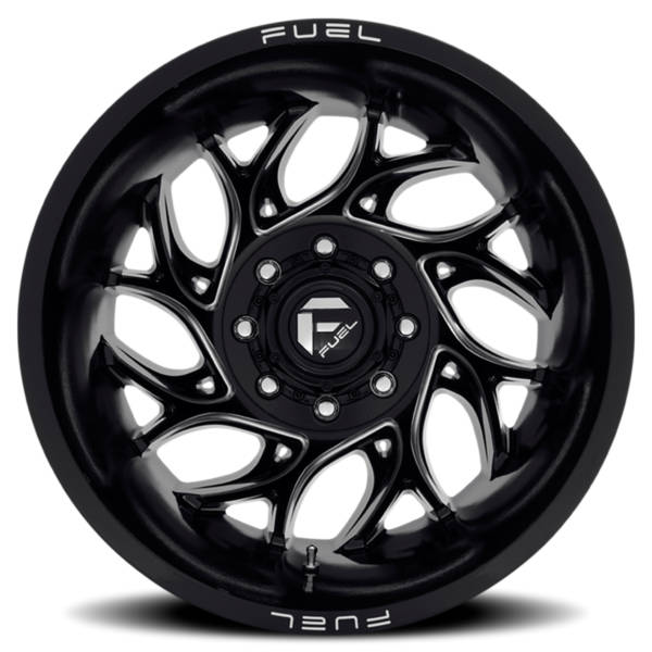 Fuel Wheels Runner D741 Runner D741 product medium 22  X8.25  8-165.10 -214BKGLXX