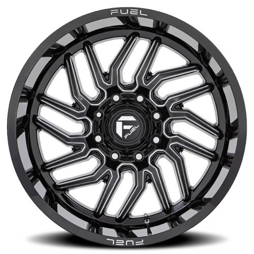 Fuel Wheels Hurricane D807 Hurricane D807 product medium 20  X10    6-135.00 -18 BKGLBM