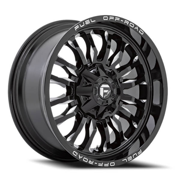Fuel Wheels Arc D795 Arc D795 product medium 22  X12    6-135.00/139.70 -44 BKGLBM